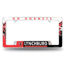 Lynchburg Hornets All Over Chrome License Plate Frame