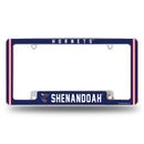 Shenandoah Hornets All Over Chrome License Plate Frame