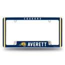 Averett Cougars All Over Chrome License Plate Frame