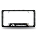 Arkansas University Carbon Fiber Design All Over Chrome Frame