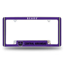 Central Arkansas Alternate Design All Over Chrome Frame - Bottom Oriented
