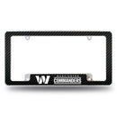 Washington Commanders Carbon Fiber All Over Chrome Frame