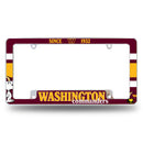 Washington Commanders Peanuts Game Day All Over Chrome Frame