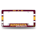 Minnesota Golden Gophers Peanuts Game Day All Over Chrome Frame