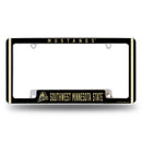 Southwest Minnesota Mustangs All Over Chrome License Plate Frame