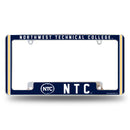Northwest Technical College All Over Chrome License Plate Frame