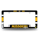 Missouri Tigers Peanuts Game Day All Over Chrome Frame