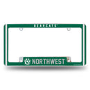 Northwest Missouri State Alternate Design All Over Chrome Frame - Bottom Oriented