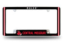 Central Missouri Alternate Design All Over Chrome Frame - Bottom Oriented