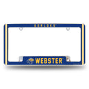 Webster Gorloks All Over Chrome License Plate Frame