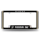 Missouri S&T Miners All Over Chrome License Plate Frame