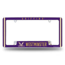 Westminster Blue Jays All Over Chrome License Plate Frame