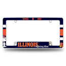 Illinois Fighting Illini Peanuts Game Day All Over Chrome Frame
