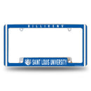 St. Louis Billiken All Over Chrome License Plate Frame