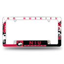 Northern Illinois All Over Chrome Frame (Bottom Oriented)
