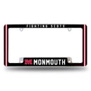 Monmouth College Fighting Scots All Over Chrome License Plate Frame