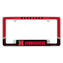 Nebraska University Two-Tone All Over Chrome Frame