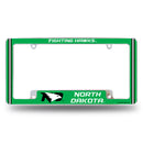 North Dakota University Alternate Design All Over Chrome Frame - Bottom Oriented