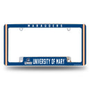 Mary Marauders All Over Chrome License Plate Frame