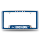Nebraska–Kearney Lopers All Over Chrome License Plate Frame