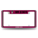 New Mexico State Alternate Design All Over Chrome Frame - Top Oriented