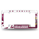 Wisconsin - Lacrosse All Over Chrome Frame