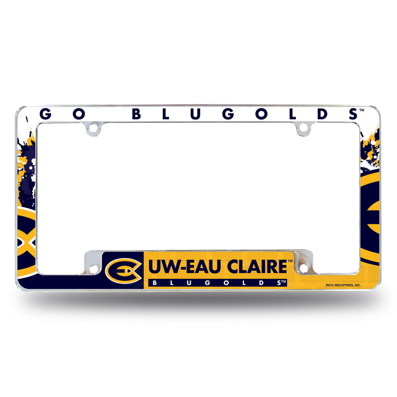 Wisconsin - Eau Claire Claire All Over Chrome Frame