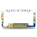 Marquette University All Over Chrome Frame