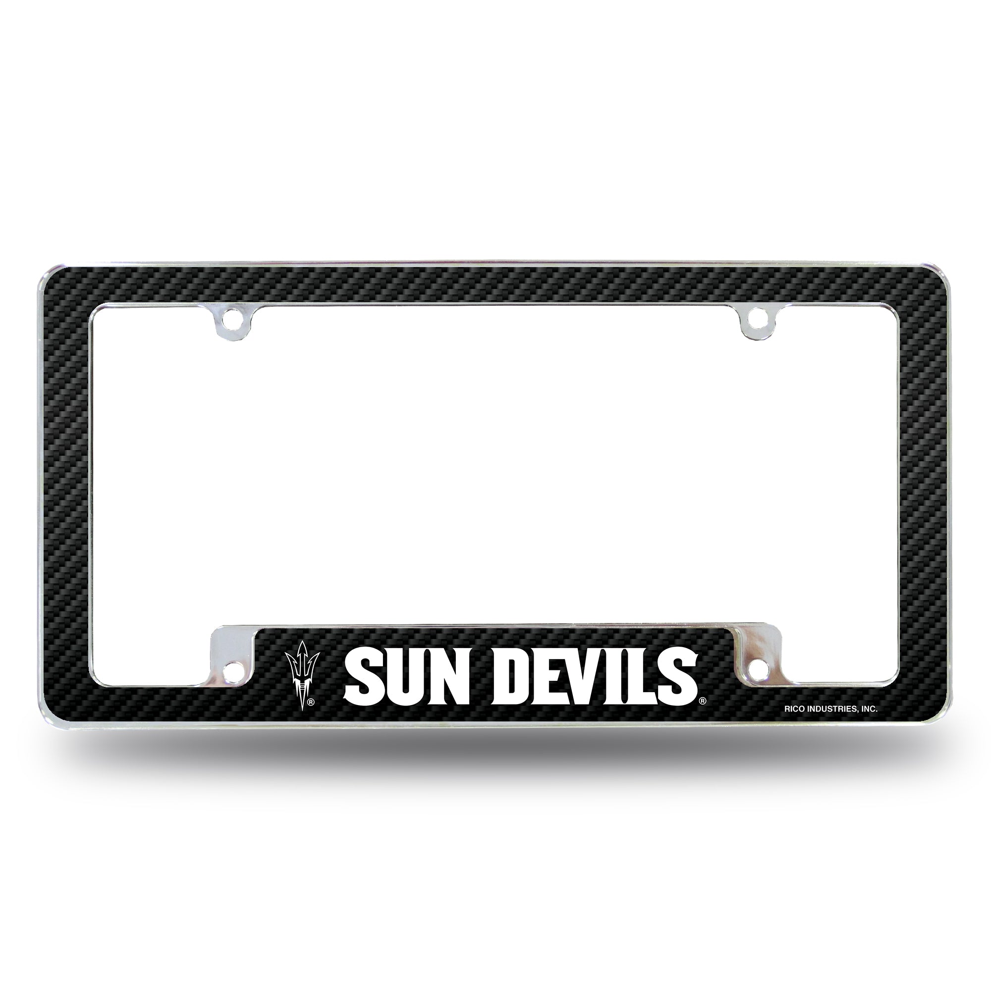 Arizona State Carbon Fiber Design All Over Chrome Frame