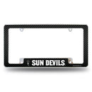Arizona State Carbon Fiber Design All Over Chrome Frame