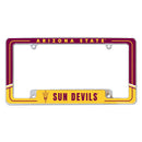 Arizona State Two-Tone All Over Chrome Frame