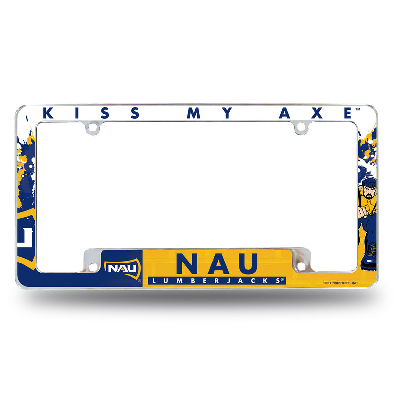 Northern Arizona All Over Chrome Frame (Bottom Oriented)