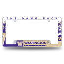 Washington University All Over Chrome Frame (Bottom Oriented)