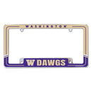 Washington University Two-Tone All Over Chrome Frame