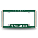 Montana Tech Orediggers All Over Chrome License Plate Frame