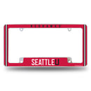Seattle Redhawks All Over Chrome License Plate Frame
