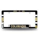Colorado Buffaloes Peanuts Game Day All Over Chrome Frame