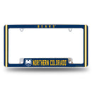 Northern Colorado Bears All Over Chrome License Plate Frame