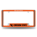 Oregon State Alternate Design All Over Chrome Frame - Bottom Oriented