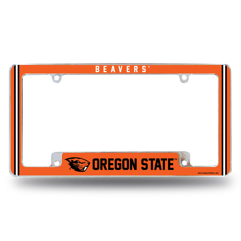 Oregon State Alternate Design All Over Chrome Frame - Bottom Oriented