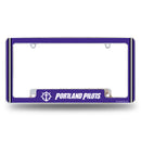 Portland Pilots All Over Chrome License Plate Frame