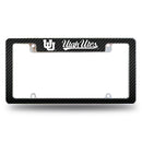 Utah University Carbon Fiber Design All Over Chrome Frame