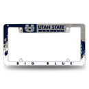 Utah State University All Over Chrome Frame (Top Oriented)