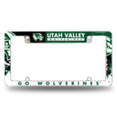 Utah Valley All Over Chrome Frame