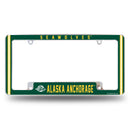 Alaska–Anchorage Seawolves All Over Chrome License Plate Frame