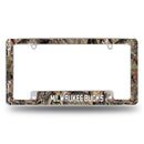 Bucks / Mossy Oak Camo Break-Up Country All Over Chrome Frame (Bottom Oriented)