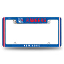 Rangers - Ny Alternate Design All Over Chrome Frame - Top Oriented