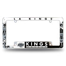 Los Angeles Kings All Over Chrome License Plate Frame