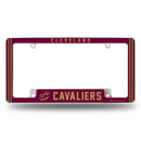 Cavaliers Alternate Design All Over Chrome Frame
