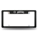 Boston Bruins Carbon Fiber Design All Over Chrome Frame